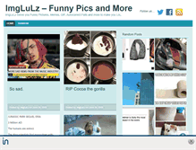 Tablet Screenshot of imglulz.com